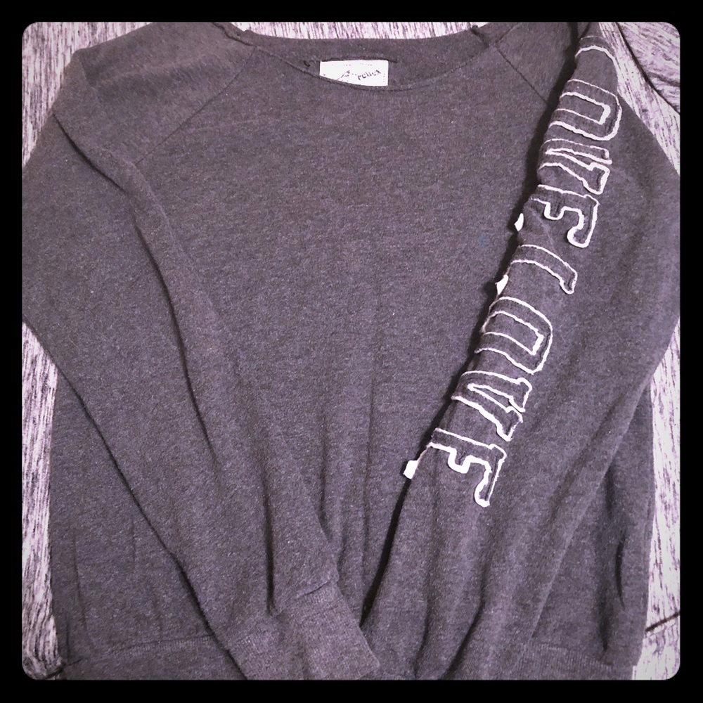 Off the shoulder cute sweater